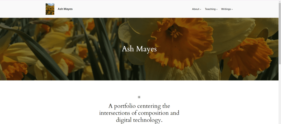 Portfolio of Ash Mayes